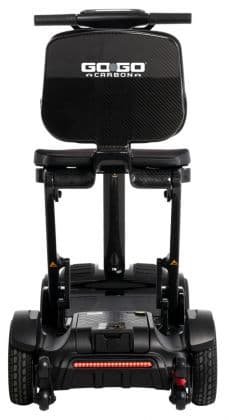 GoGo carbon lichtgewicht scootmobiel voorzijde