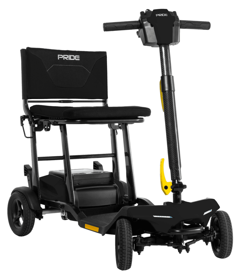 GoGo Super Portabel mini scootmobiel zwart