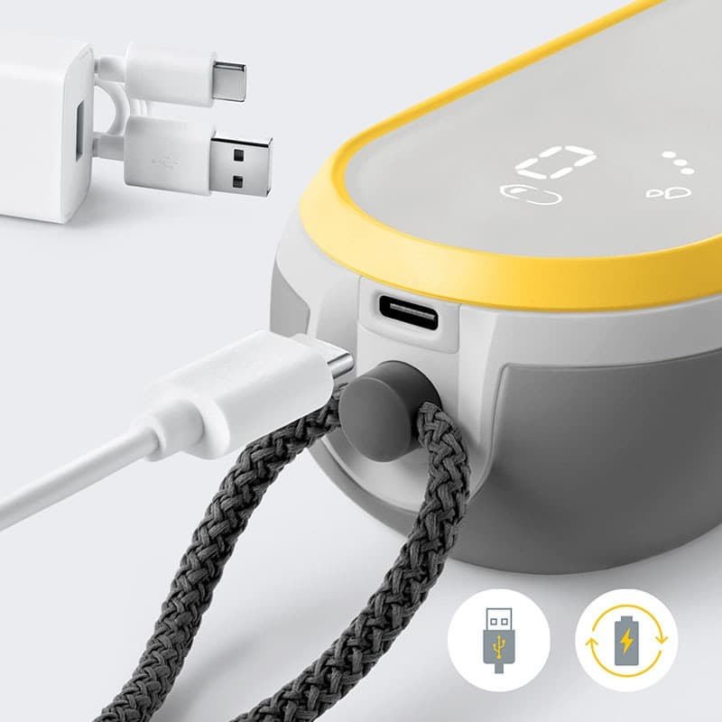 Medela Freestyle hands-free borstkolf oplaadbaar via USB-C