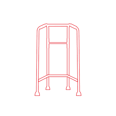 Looprek (Alleen in winkels en uitleenpunten verkrijgbaar)