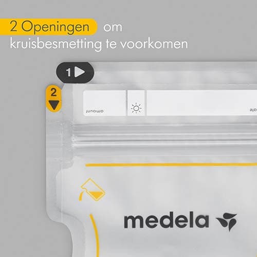 Medela moedermelk bewaarzakjes 210 ml (25 stuks)