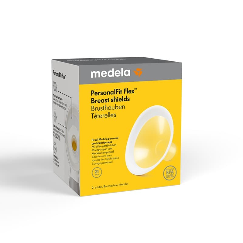 Medela PersonalFit Flex borstschilden met siliconen rand verpakking