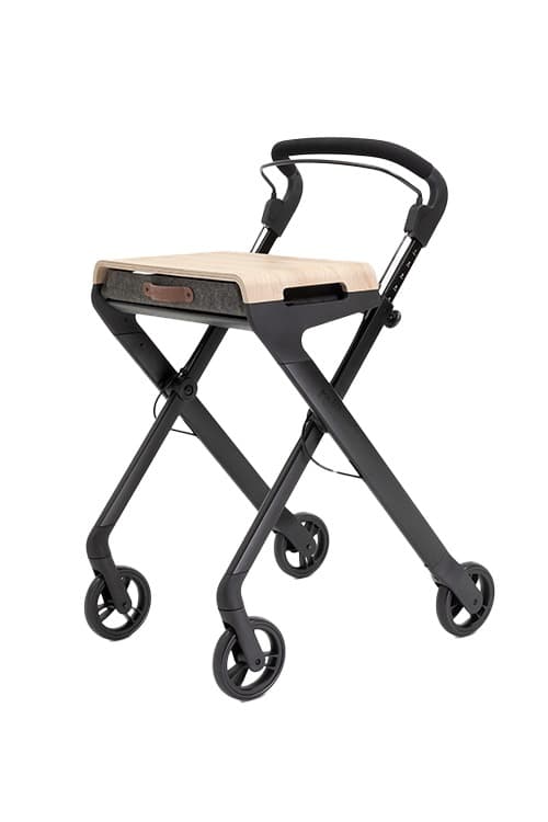 Binnenrollator rollbuddy zwart