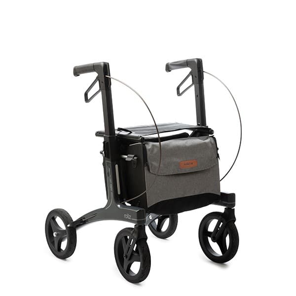 Rollz Air carbon rollator zwart