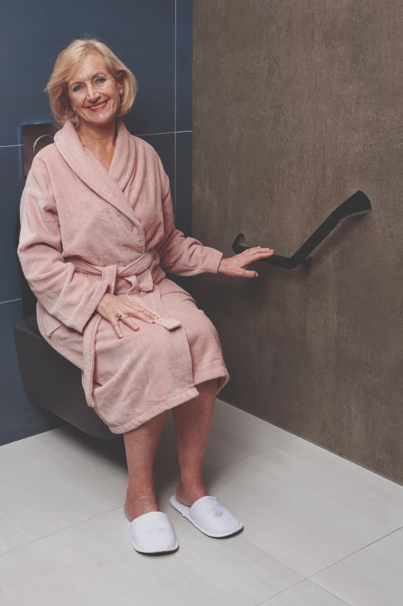 SecuCare wandbeugel hoek 45 graden