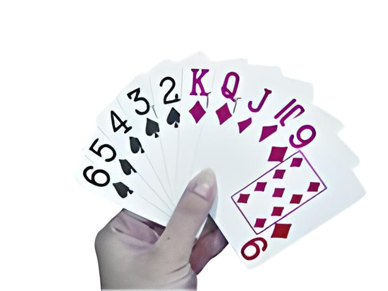 Speelkaarten groot logo