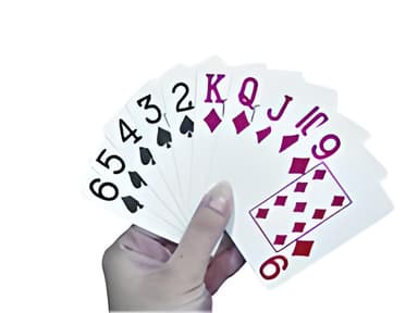 Speelkaarten groot logo