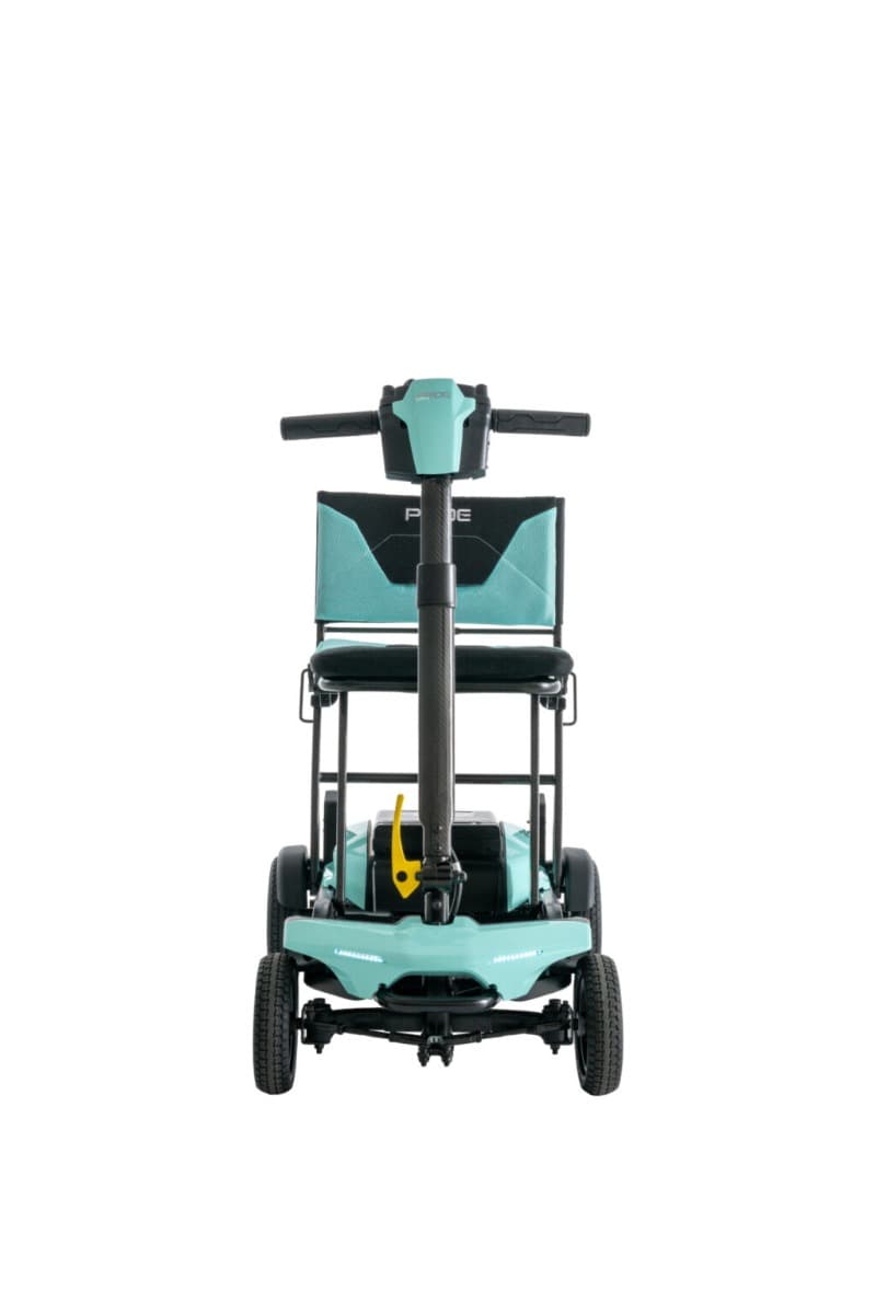 GoGo Super Portabel mini scootmobiel mint vooraanzicht