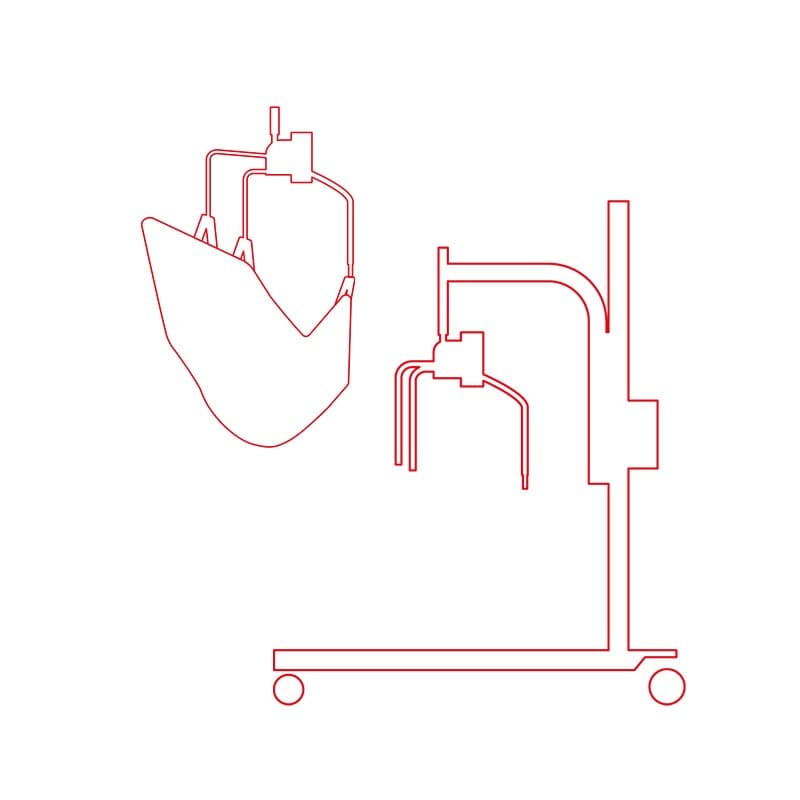 Passieve tillift en tilband