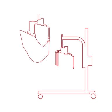 Passieve tillift en tilband