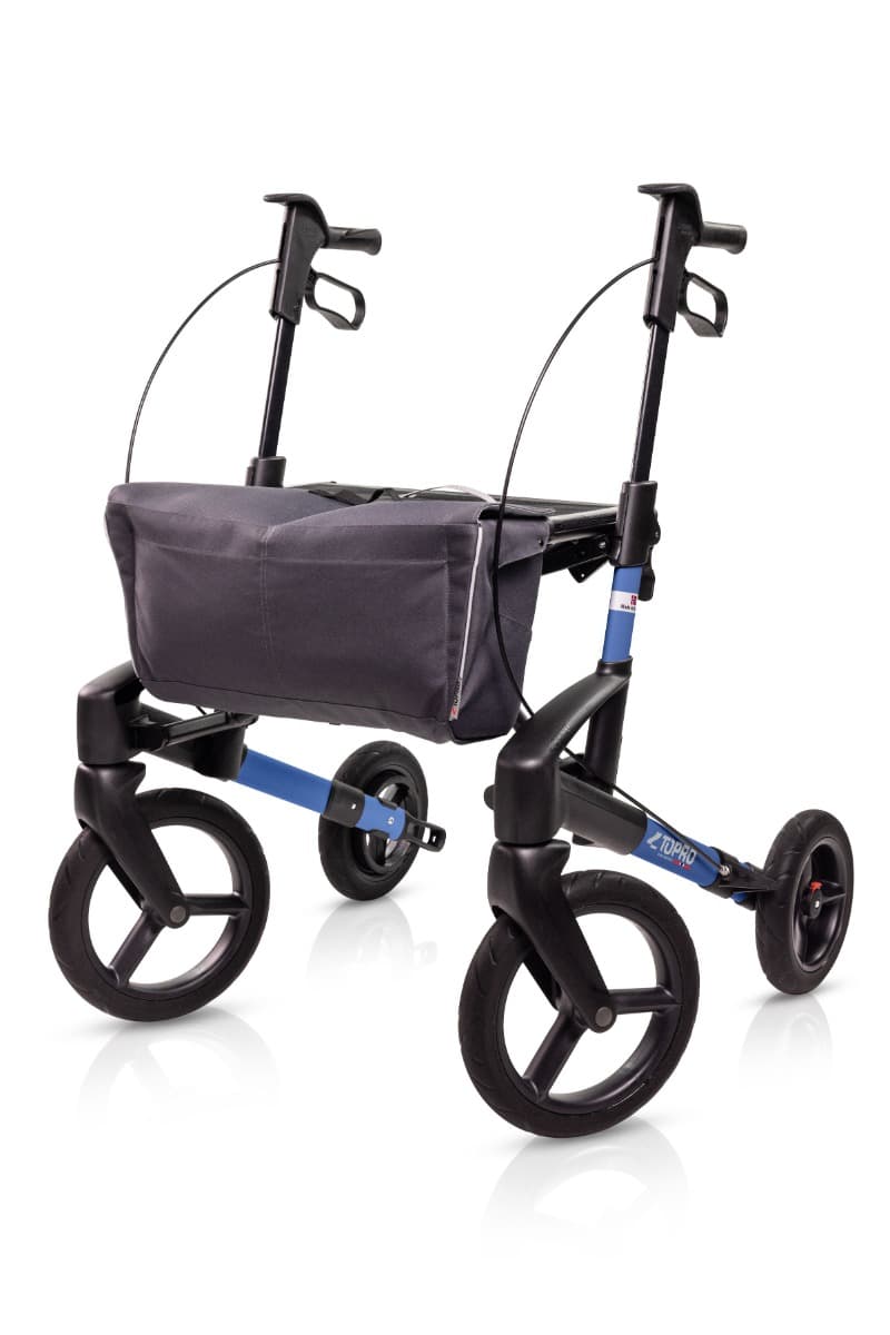 Topro Olympos ATR rollator blauw met zwarte accenten