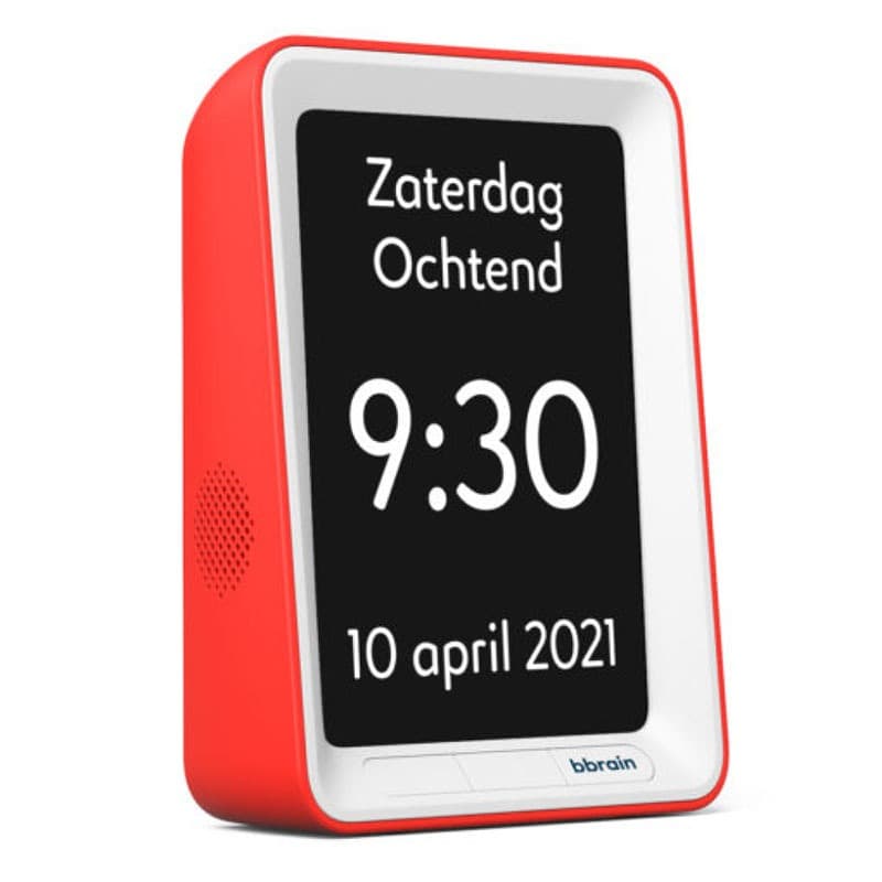 BBrain sprekende klok makkelijk in gebruik zijaanzicht