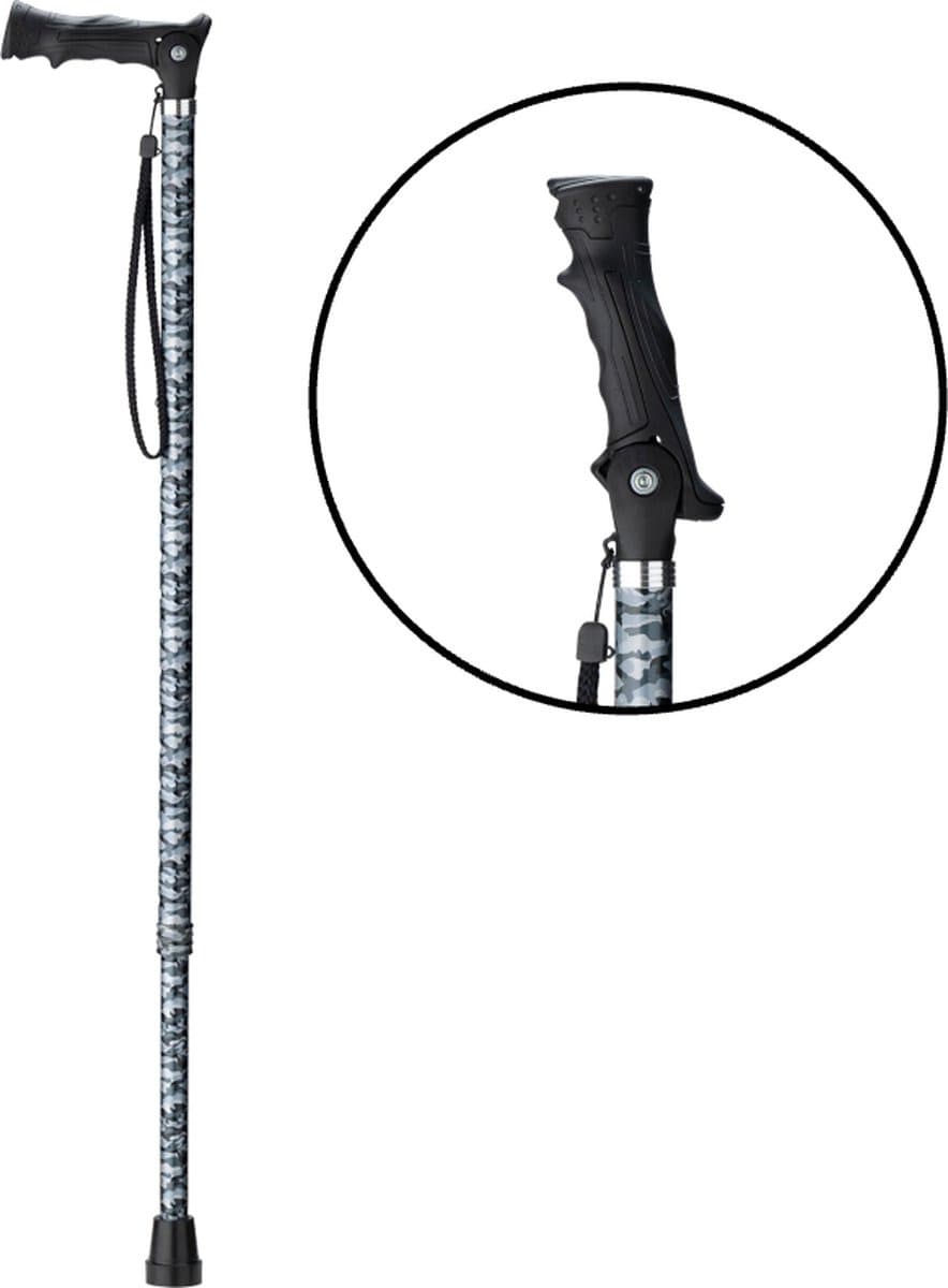 MultiMotion Nordic Walking wandelstok - overzicht handgreep