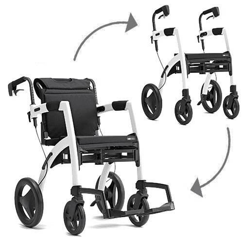 Rollz Motion Fit 2.1 rollator rolstoel