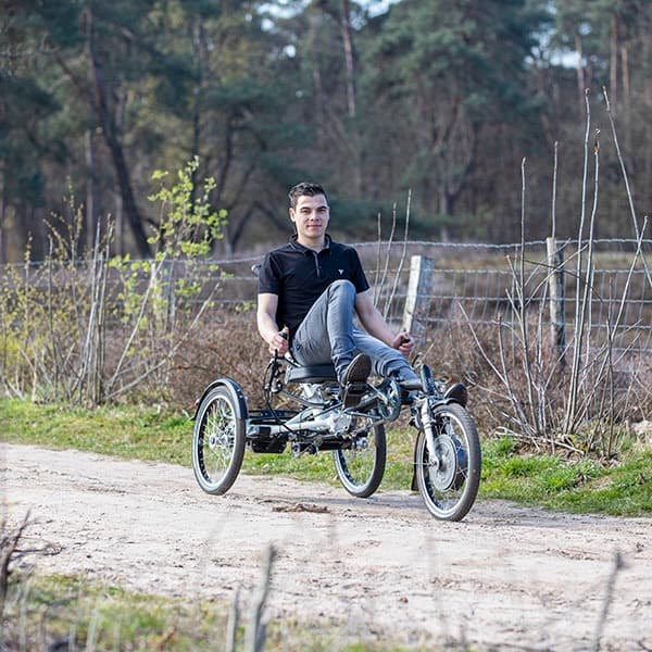 Van Raam elektrische driewiel ligfiets sfeerbeeld