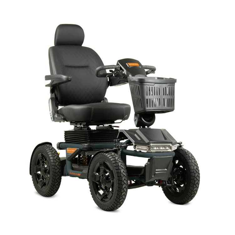 Excel Supernova scootmobiel nebula green groene scootmobiel maxi formaat