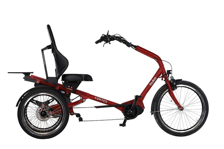 Huka Cortes driewielfiets rood