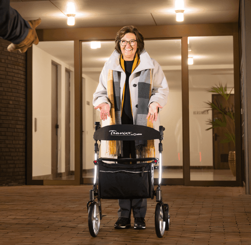 Travixx Lumière Rollator met verlichting - sfeerbeeld