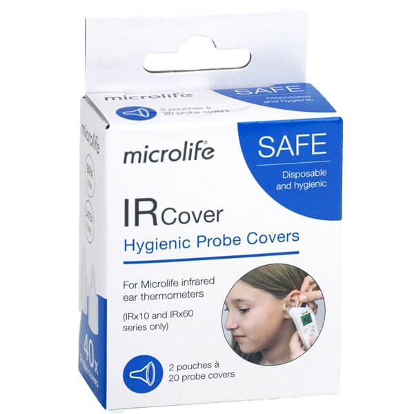 Microlife oorthermometerhoesjes verpakking