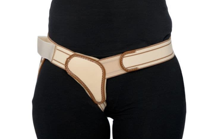 Liesbreukbandage beige rechts