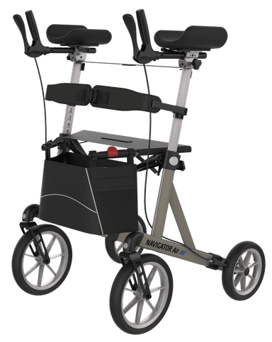 Navigator Air rollator met draaibare armschalen