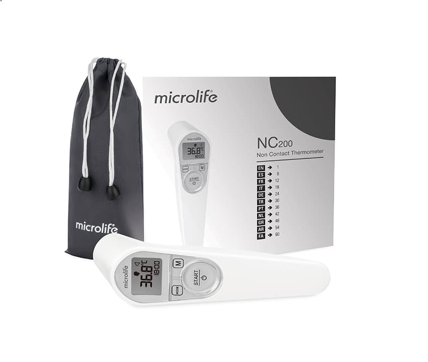 Mircolife NC200 thermometer verpakking