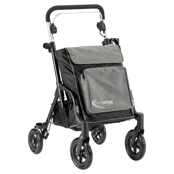 MultiMotion Shopper boodschappenrollator grijs