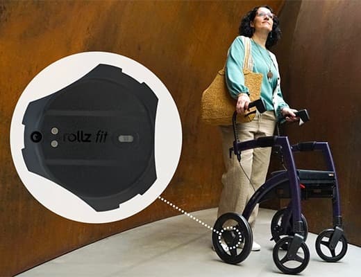 Rollz Motion Fit 2.1 rollator rolstoel