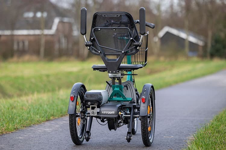 Van Raam Easy Go Scootmobielfiets elektrisch achterzijde