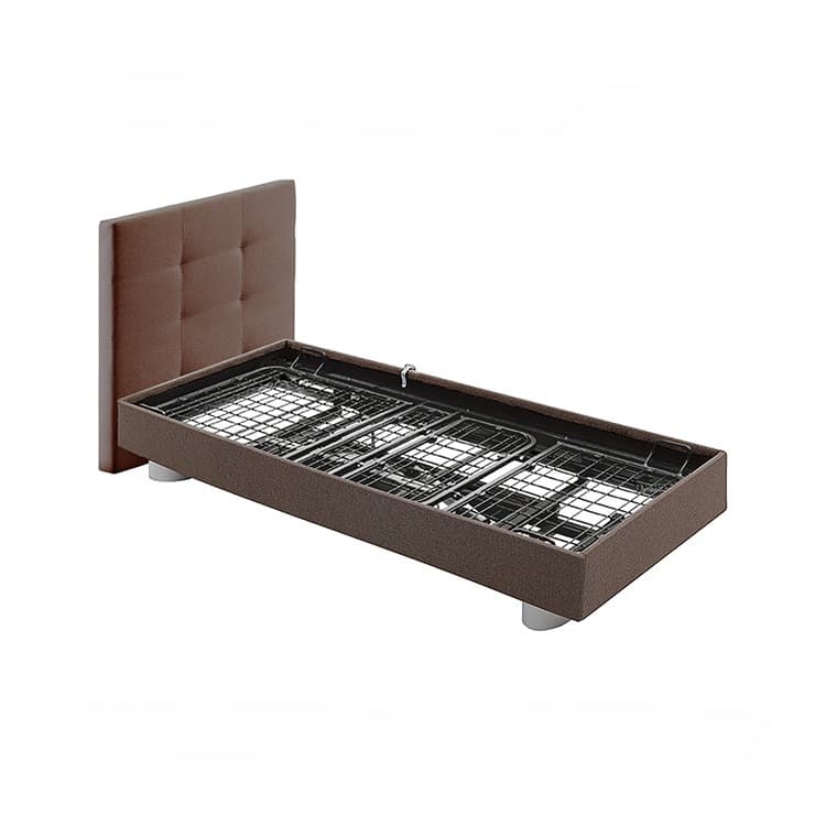 Deron Timeless Deluxe eenpersoons hoog-laagbed taupe