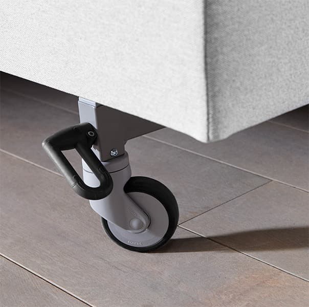 Deron Timeless eenpersoons hoog-laagbed wiel en wielrem
