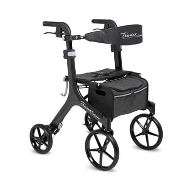 Travixx Carbon lichtgewicht rollator zwart