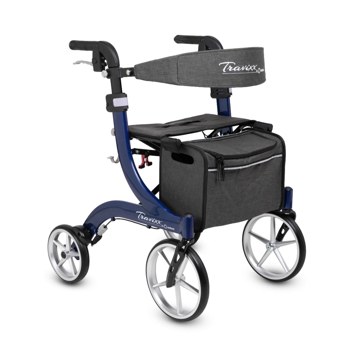 Travixx Deluxe Rollator blauw