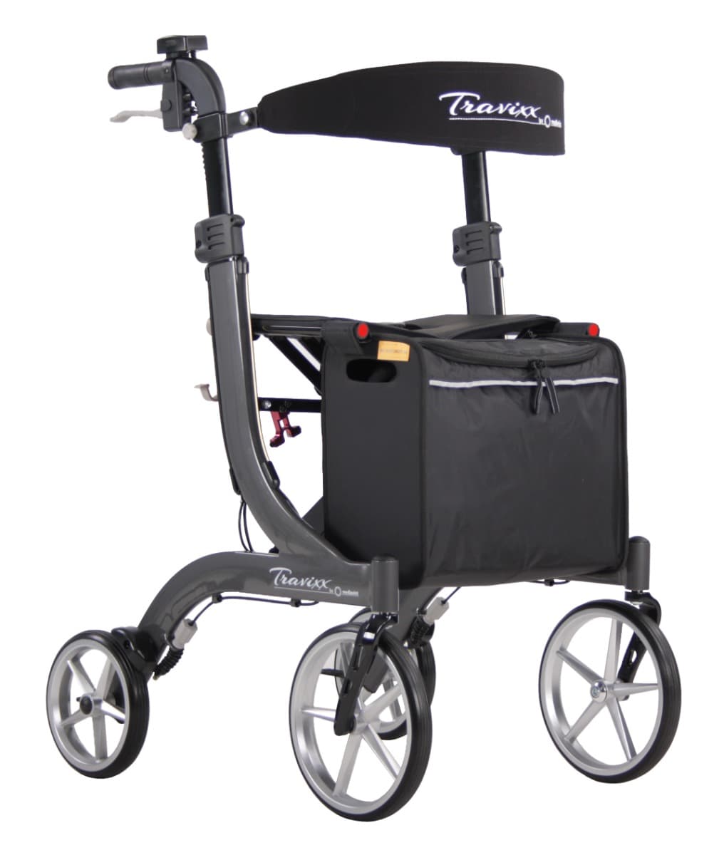 Travixx Lumière Rollator met verlichting - grijs