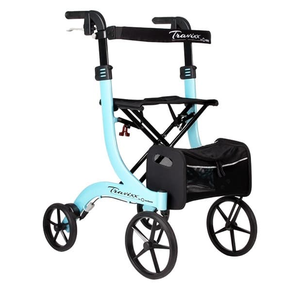 Travixx Classic lichtgewicht rollator licht blauw hoofdfoto