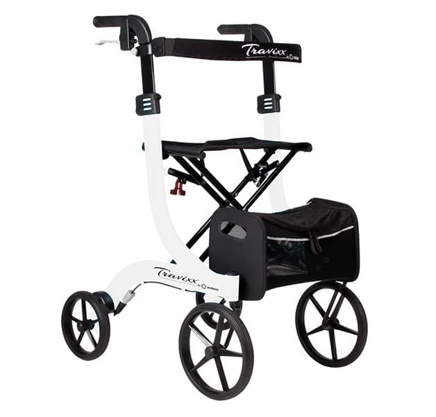Travixx Classic lichtgewicht rollator wit hoofdfoto
